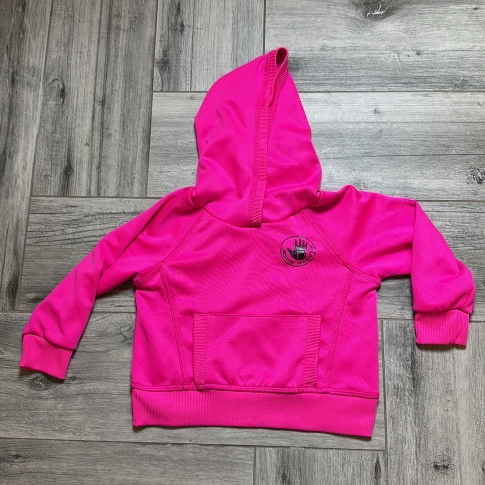 Body Glove Kids Long Sleeve Pullover Hoodie Sweatshirt Pink 2T